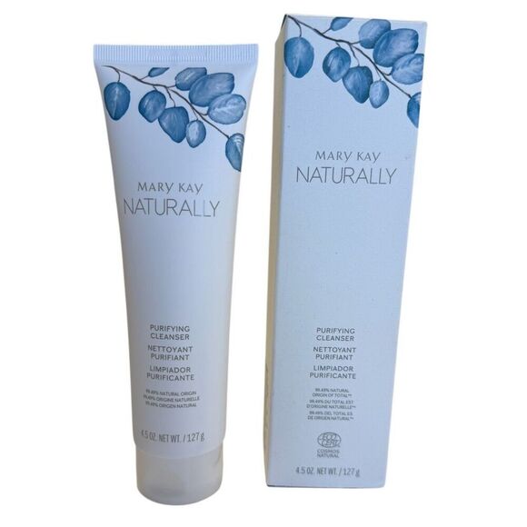 Mary Kay Naturally Purifying Cleanser & Naturally Exfoliating Powder NEW - Picture 4 of 6